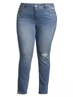 Джинсы скинни Nia с высокой посадкой Slink Jeans, Plus Size, цвет nia