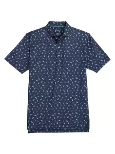 Рубашка поло с рисунком Tex Mex Johnnie O, темно-синий