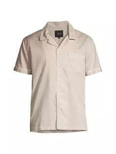 Рубашка Osbourne Camp с окантовкой Rails, цвет armadillo