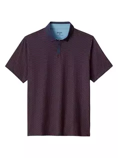 Рубашка-поло для гольфа Sport Rhone, цвет navy geo