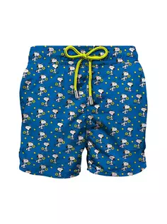 Сверхлегкие шорты для плавания Snoopy Padel Mc2 Saint Barth, синий