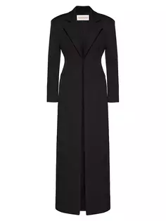 Пальто из техно-шерсти Valentino Garavani, черный