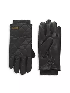 Стеганые полевые перчатки Touch Polo Ralph Lauren, черный