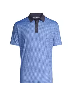 Рубашка поло Versa Provence Geo Mizzen+Main, цвет provence geo