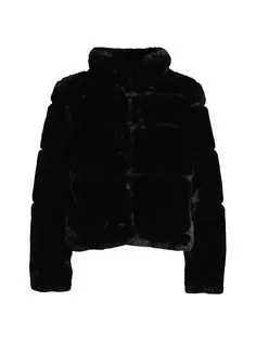 Пальто из искусственного меха «Ривьера» Milly, черный