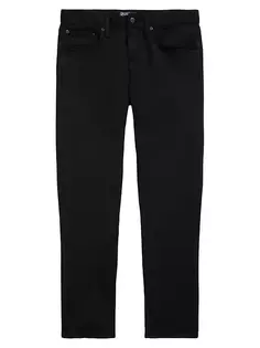 Трикотажные брюки-чиносы узкого кроя Polo Ralph Lauren, черный
