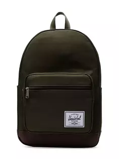 Рюкзак с покрытием Pop Quiz Herschel Supply Co., цвет ivy green coffee