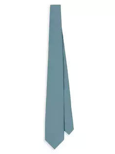 Хлопковый галстук Prada, синий