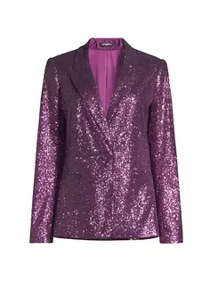 Куртка Ariana с пайетками Ungaro, фиолетовый