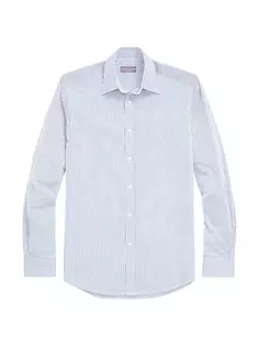 Полосатая рубашка на пуговицах Ralph Lauren Purple Label, белый