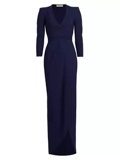Платье Verilla с тюльпановым краем Chiara Boni La Petite Robe, цвет blue notte