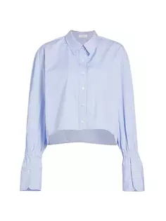 Рубашка Моники в полоску A.L.C., белый