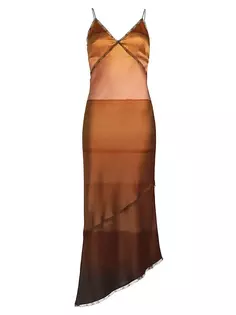 Платье-комбинация Martina с V-образным вырезом и градиентом Sir., цвет ombre