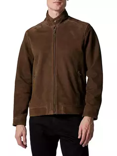 Замшевая куртка Glen Massey Rodd &amp; Gunn, серо-коричневый
