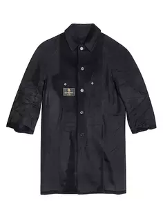 Пальто наизнанку Balenciaga, черный