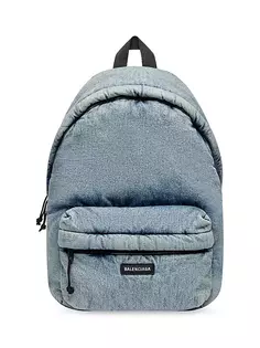 Джинсовый рюкзак Explorer Balenciaga, синий