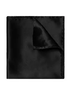 Бархатный нагрудный платок с кристаллами Сваровски Eton, черный