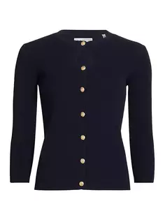 Кардиган Mara Keyhole Elie Tahari, цвет peacoat