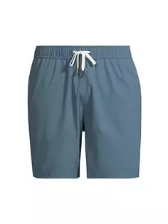 7-дюймовые шорты для плавания Charles Onia, цвет dark denim