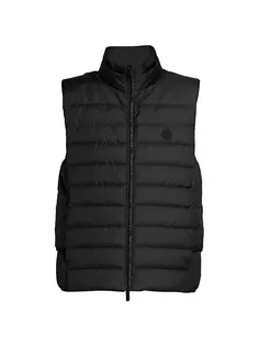 Moncler Мужской жилет Treompan Moncler, черный