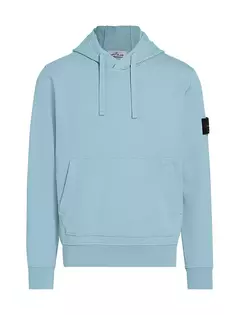 Толстовка из флиса Core Stone Island, цвет sky blue