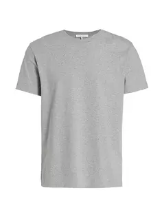 Хлопковая футболка с логотипом Frame, цвет gris