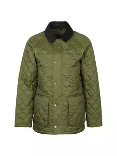 Стеганая куртка Ashby Barbour, оливковый