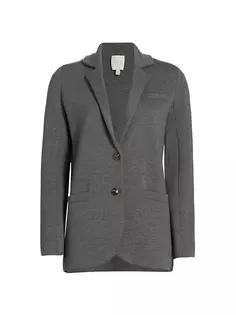 Полушерстяной пиджак-бойфренд Twp, серый