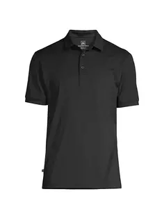 Рубашка поло Versa Performance Mizzen+Main, черный