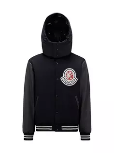 Университетская куртка с капюшоном Moncler x Billionaire Boys Club Durnan Moncler, черный