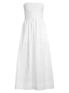 Платье миди L&apos;oasis Dominquez Faithfull The Brand, белый