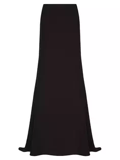 Длинная юбка Cady Couture Valentino Garavani, черный