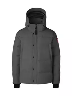 Пуховая парка узкого кроя Wyndham Canada Goose, графит