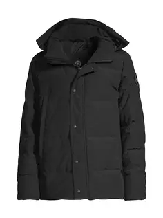 Парка приталенного кроя Wyndham Black Label Canada Goose, черный