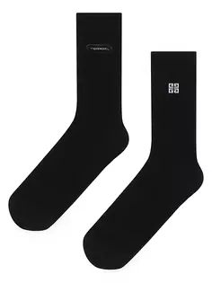 Носки TK-MX из хлопка Givenchy, черный