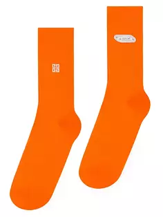 Носки TK-MX из хлопка Givenchy, цвет orange