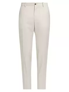 Шерстяные брюки Tela Lana Dolce&amp;Gabbana, цвет grigio perla