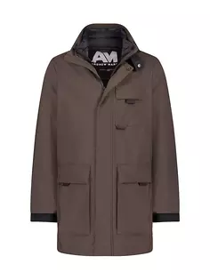 Пуховое автомобильное пальто-трансформер Ruve Andrew Marc, цвет hunter
