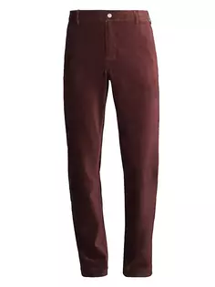 Вельветовые брюки Collins Redvanly, цвет burgundy