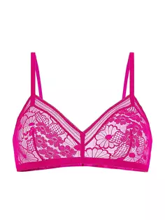 Бюстгальтер без косточек с треугольными чашками Royal Lace Eres, цвет rose petale