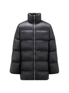 Циклопическое длинное пуховое пальто Rick Owens, черный