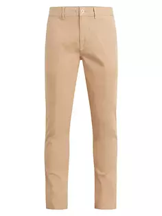 Классические узкие брюки чинос прямого кроя Hudson Jeans, цвет mocha