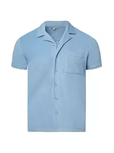 Рубашка из махровой ткани Camp Onia, синий