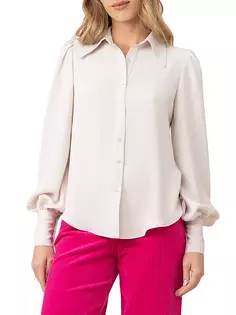 Блузка Blair с объемными рукавами Trina Turk, цвет sancerre