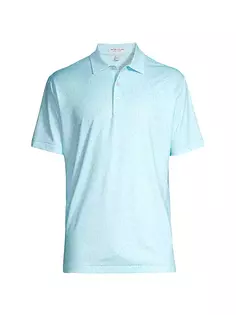 Рубашка поло с графическим рисунком Crown Sport Worth A Shot Peter Millar, цвет celeste