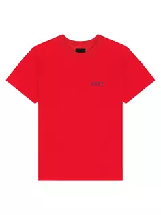 Хлопковая футболка 4G Givenchy, красный