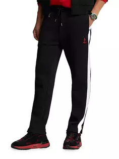 Вязаные спортивные брюки Polo Ralph Lauren, черный