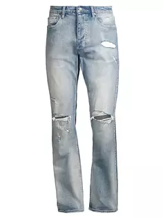 Джинсы Youtopia Bronko с потертостями Ksubi, цвет denim