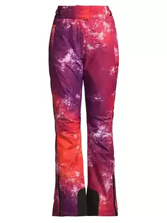 Лыжные брюки Blanche с принтом Parajumpers, цвет carrot snow print