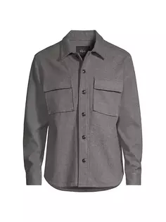 Флисовая куртка-рубашка Warner Rails, цвет grimoire